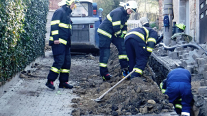 Ve velkých Žernosekách unikal plyn
