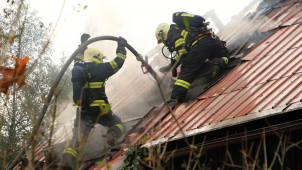 V Kamenné ve čtvrtek chvíli po půlnoci hořel dům