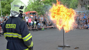 Ústečtí hasiči se představili na dnu záchranářů