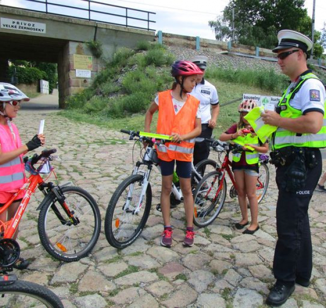 Policisté se zaměřili tentokrát více na cyklisty