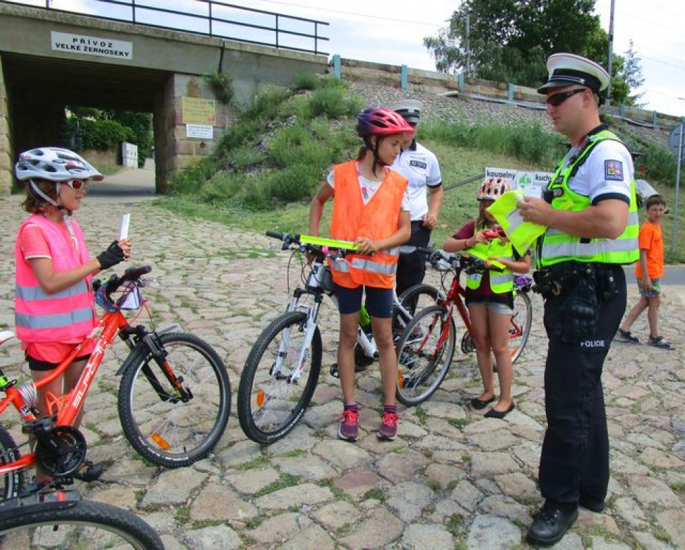 Policisté se zaměřili tentokrát více na cyklisty